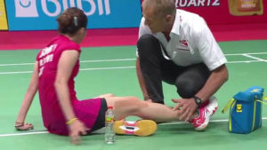 Chấn thương phổ biến trong cầu lông