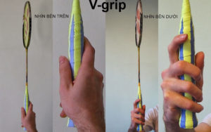 Cách cầm vợt cầu lông đúng