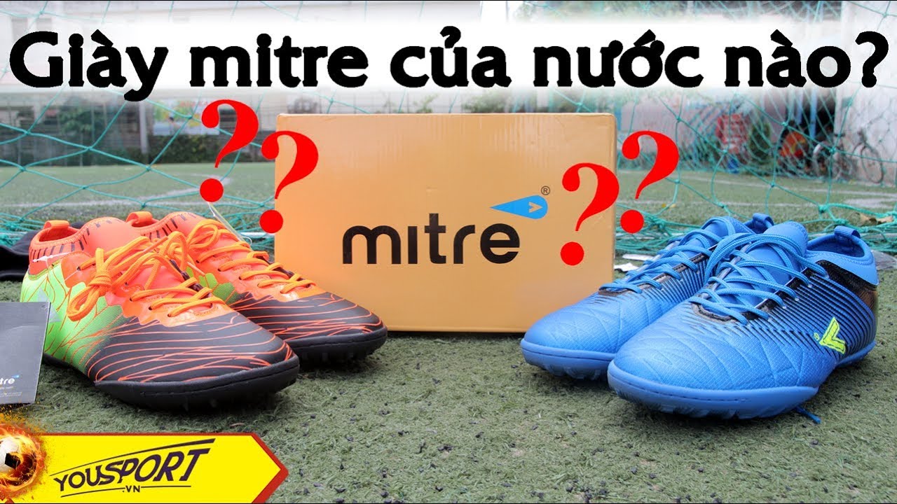 Giày Mitre của nước nào, có tốt không?